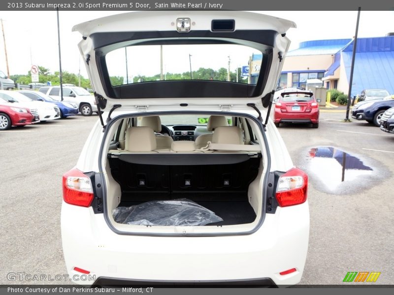 Satin White Pearl / Ivory 2013 Subaru Impreza 2.0i Sport Premium 5 Door