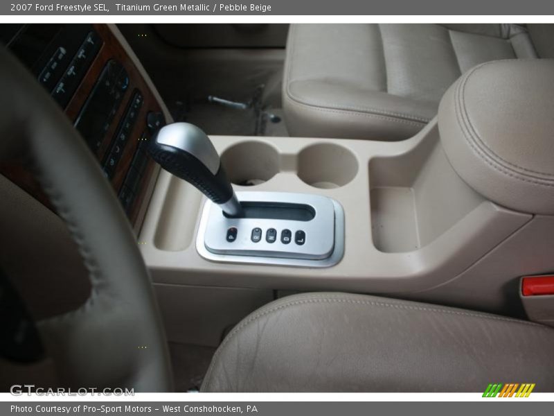 Titanium Green Metallic / Pebble Beige 2007 Ford Freestyle SEL