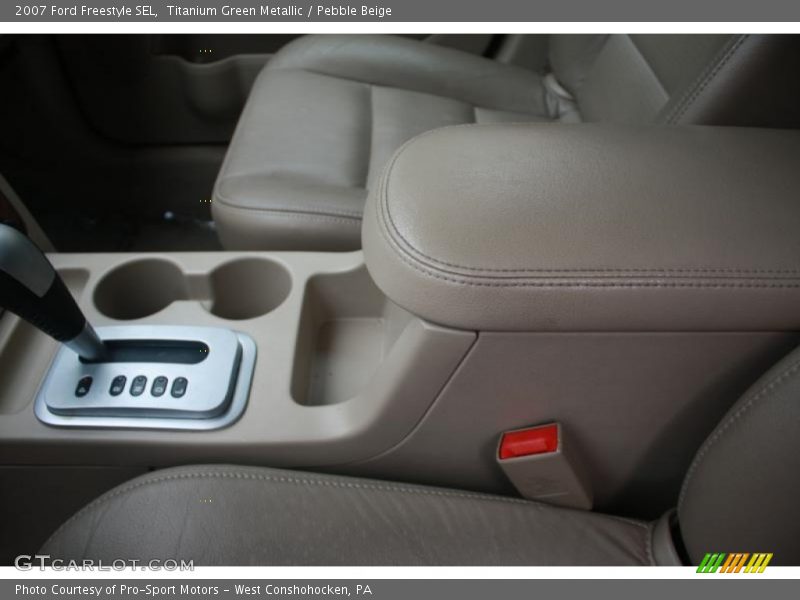 Titanium Green Metallic / Pebble Beige 2007 Ford Freestyle SEL