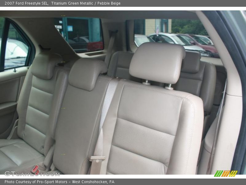 Titanium Green Metallic / Pebble Beige 2007 Ford Freestyle SEL
