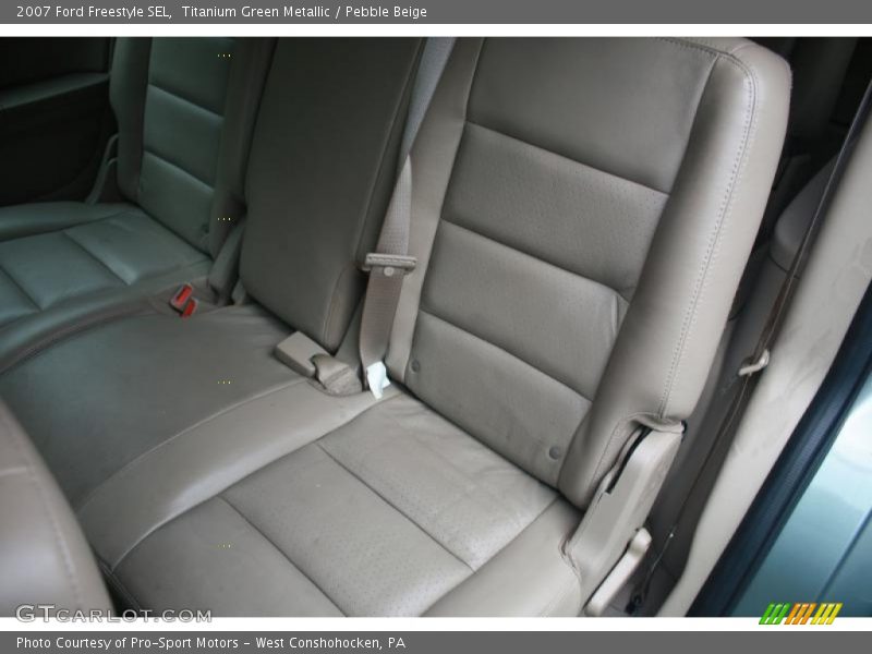 Titanium Green Metallic / Pebble Beige 2007 Ford Freestyle SEL