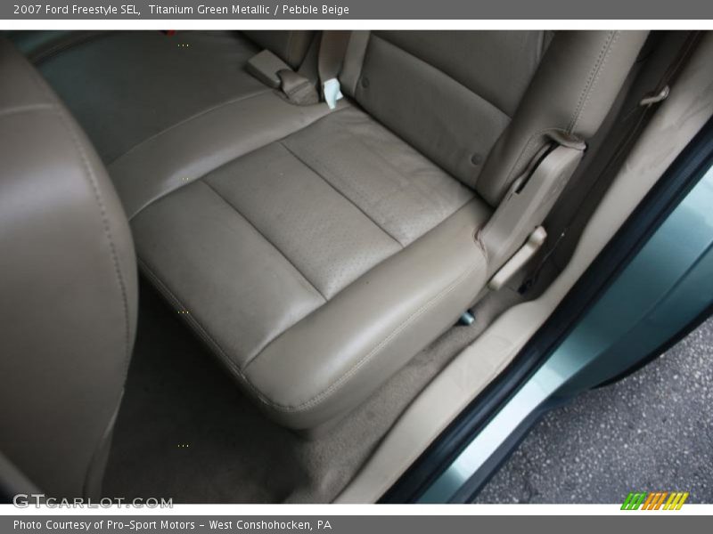 Titanium Green Metallic / Pebble Beige 2007 Ford Freestyle SEL