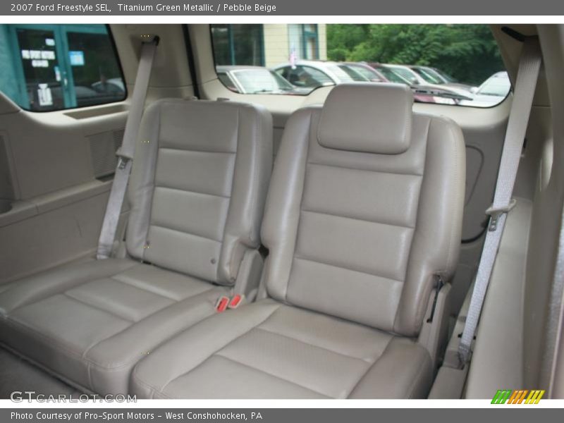 Titanium Green Metallic / Pebble Beige 2007 Ford Freestyle SEL