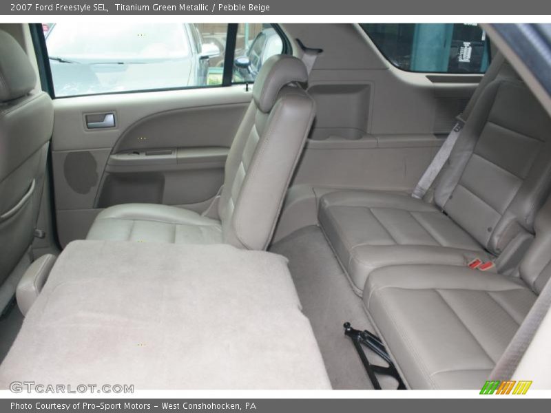 Titanium Green Metallic / Pebble Beige 2007 Ford Freestyle SEL