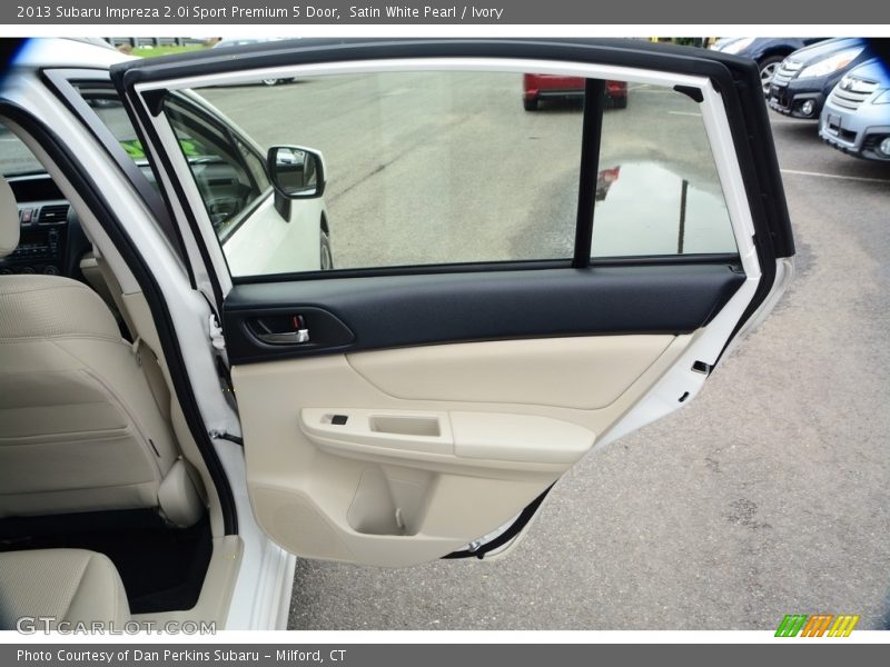 Satin White Pearl / Ivory 2013 Subaru Impreza 2.0i Sport Premium 5 Door