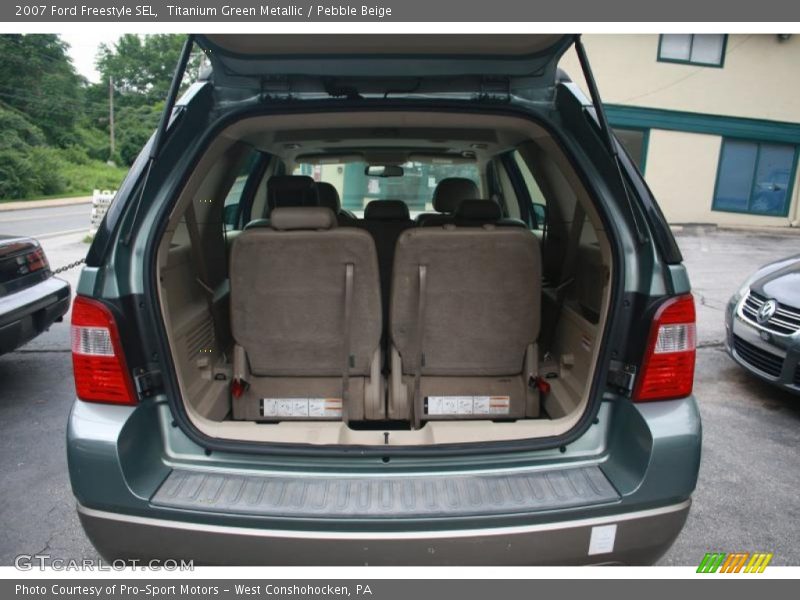 Titanium Green Metallic / Pebble Beige 2007 Ford Freestyle SEL