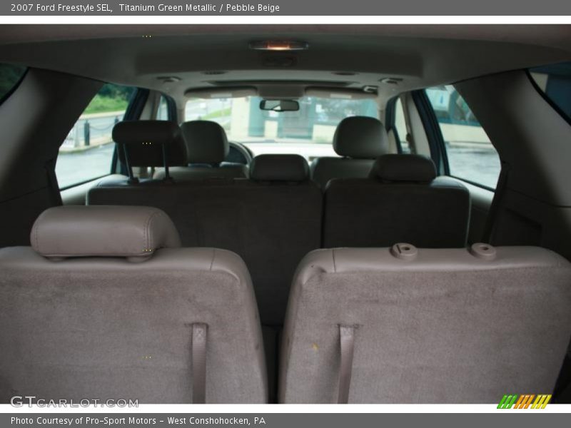 Titanium Green Metallic / Pebble Beige 2007 Ford Freestyle SEL