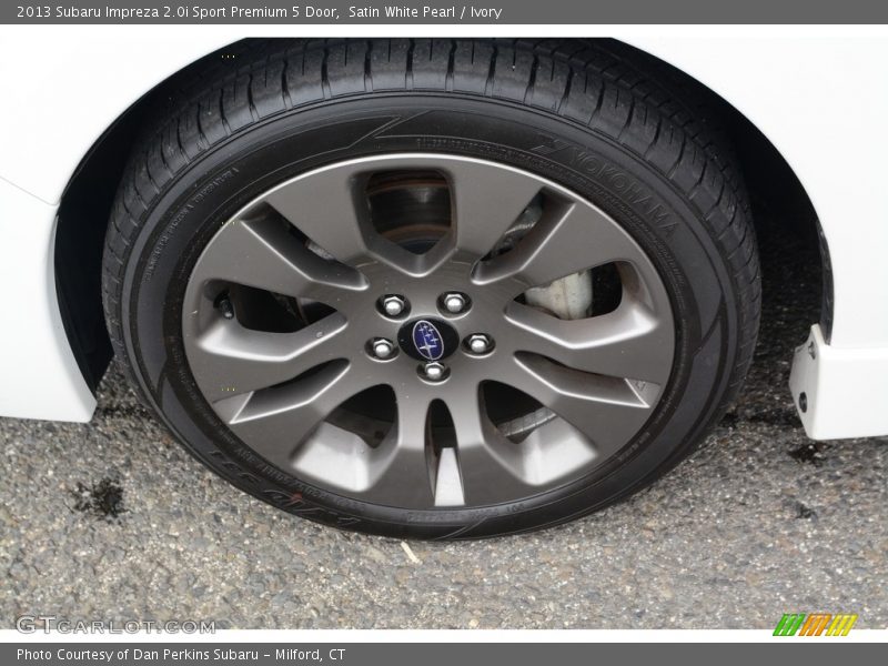 Satin White Pearl / Ivory 2013 Subaru Impreza 2.0i Sport Premium 5 Door