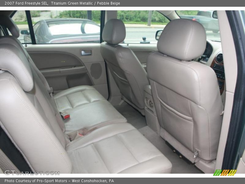 Titanium Green Metallic / Pebble Beige 2007 Ford Freestyle SEL
