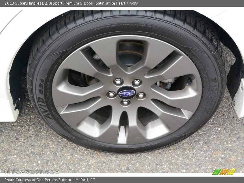 Satin White Pearl / Ivory 2013 Subaru Impreza 2.0i Sport Premium 5 Door