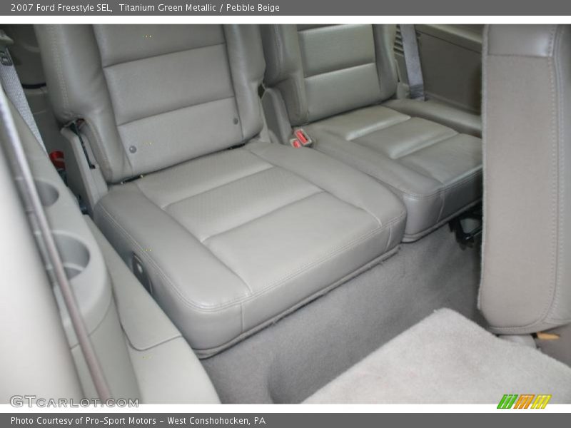 Titanium Green Metallic / Pebble Beige 2007 Ford Freestyle SEL