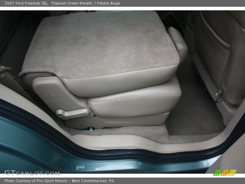 Titanium Green Metallic / Pebble Beige 2007 Ford Freestyle SEL