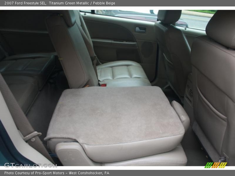 Titanium Green Metallic / Pebble Beige 2007 Ford Freestyle SEL