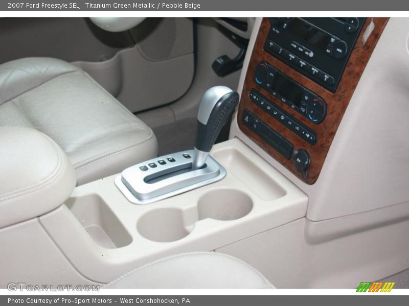 Titanium Green Metallic / Pebble Beige 2007 Ford Freestyle SEL