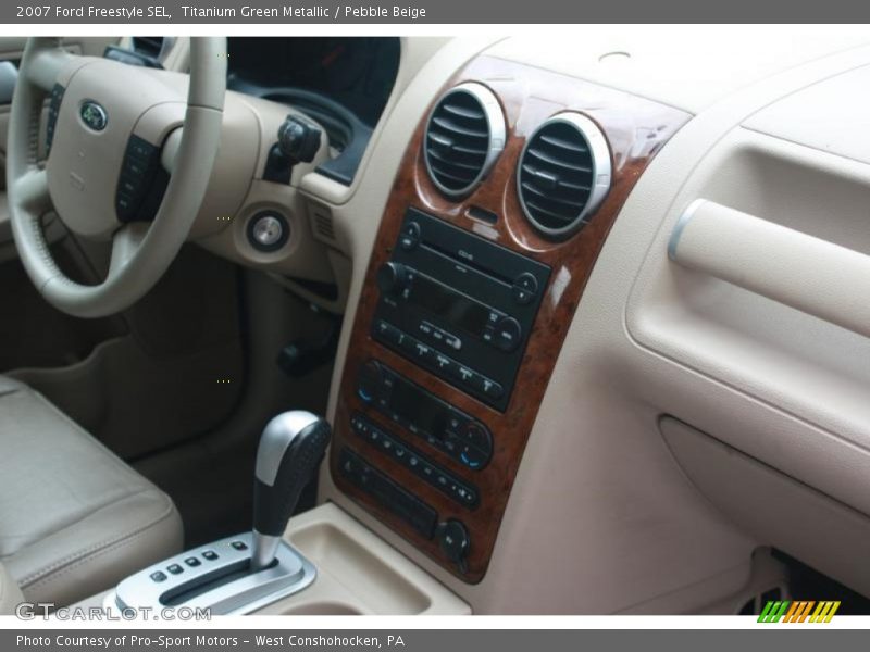 Titanium Green Metallic / Pebble Beige 2007 Ford Freestyle SEL