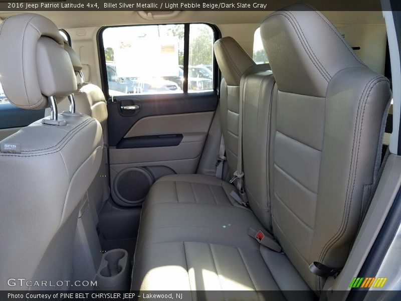 Billet Silver Metallic / Light Pebble Beige/Dark Slate Gray 2016 Jeep Patriot Latitude 4x4