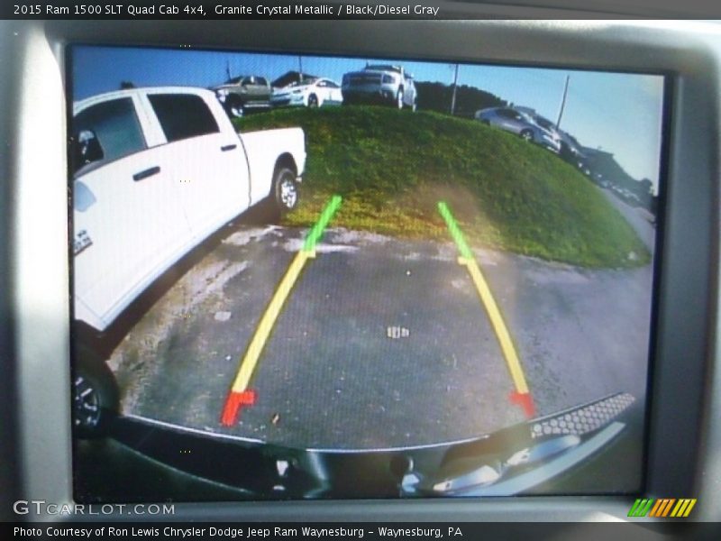 Granite Crystal Metallic / Black/Diesel Gray 2015 Ram 1500 SLT Quad Cab 4x4
