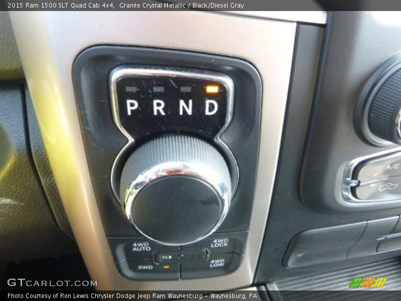 Granite Crystal Metallic / Black/Diesel Gray 2015 Ram 1500 SLT Quad Cab 4x4