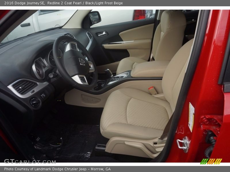Redline 2 Coat Pearl / Black/Light Frost Beige 2016 Dodge Journey SE
