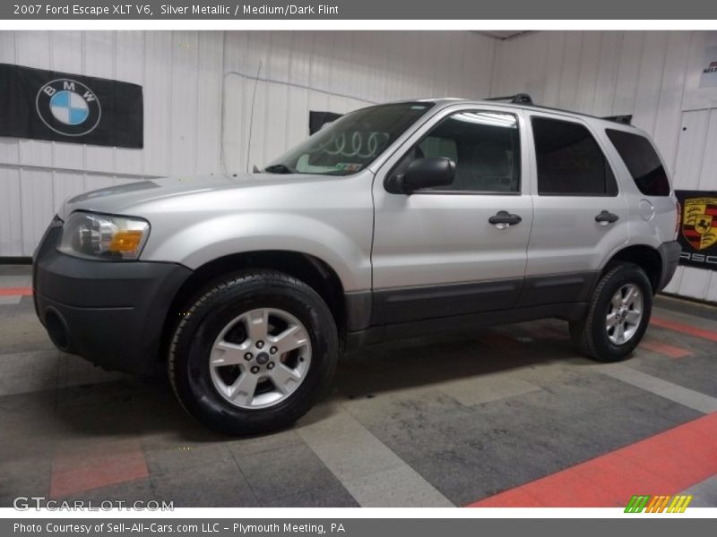 Silver Metallic / Medium/Dark Flint 2007 Ford Escape XLT V6