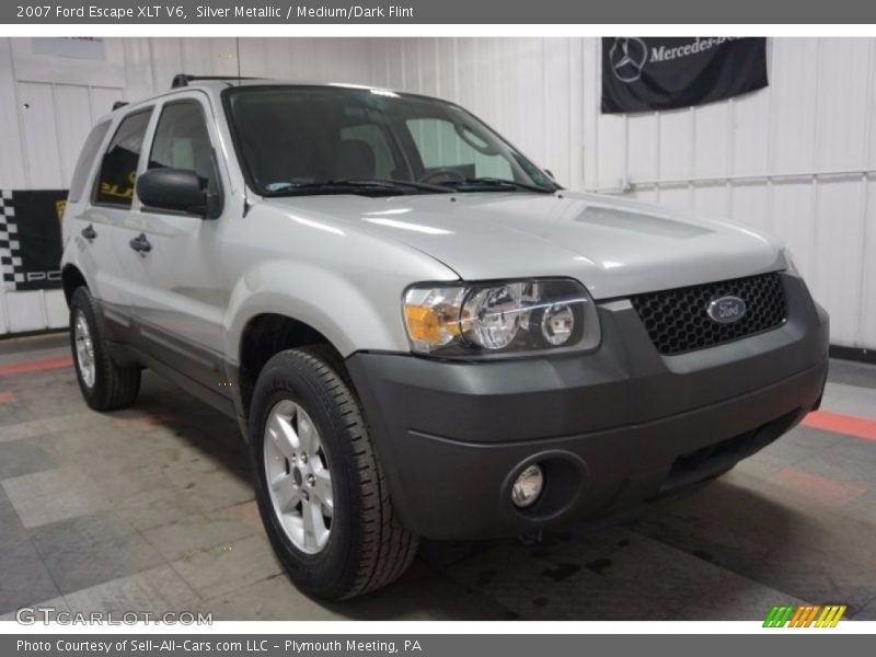 Silver Metallic / Medium/Dark Flint 2007 Ford Escape XLT V6