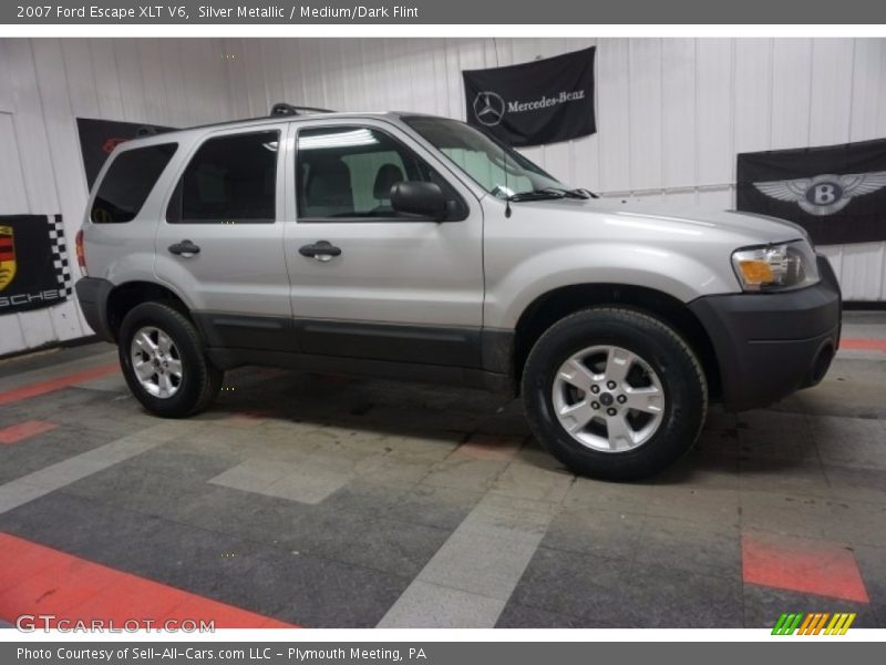 Silver Metallic / Medium/Dark Flint 2007 Ford Escape XLT V6