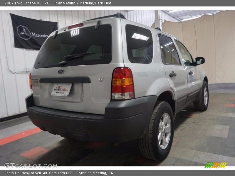 Silver Metallic / Medium/Dark Flint 2007 Ford Escape XLT V6