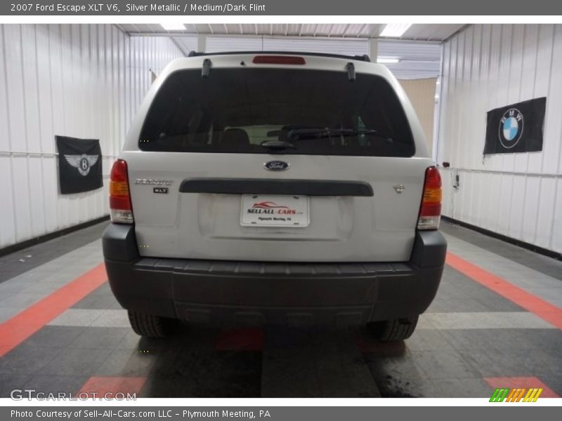 Silver Metallic / Medium/Dark Flint 2007 Ford Escape XLT V6