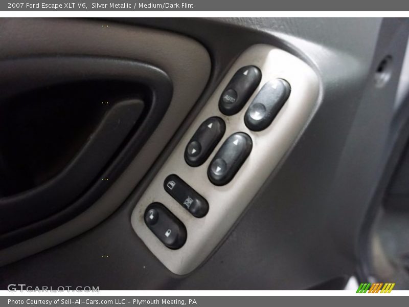 Silver Metallic / Medium/Dark Flint 2007 Ford Escape XLT V6