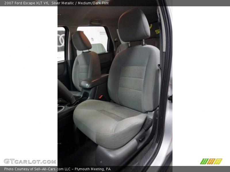 Silver Metallic / Medium/Dark Flint 2007 Ford Escape XLT V6