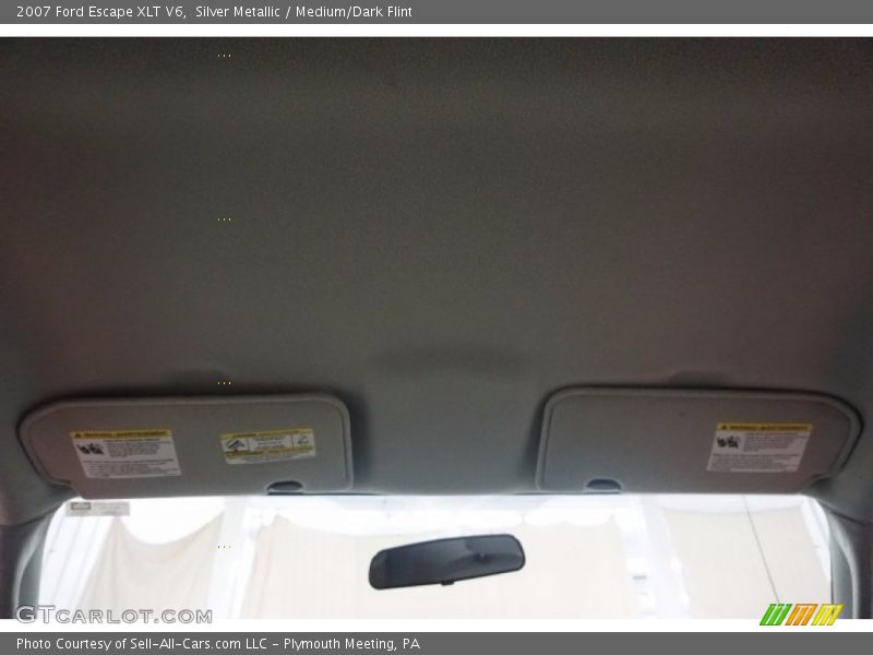 Silver Metallic / Medium/Dark Flint 2007 Ford Escape XLT V6
