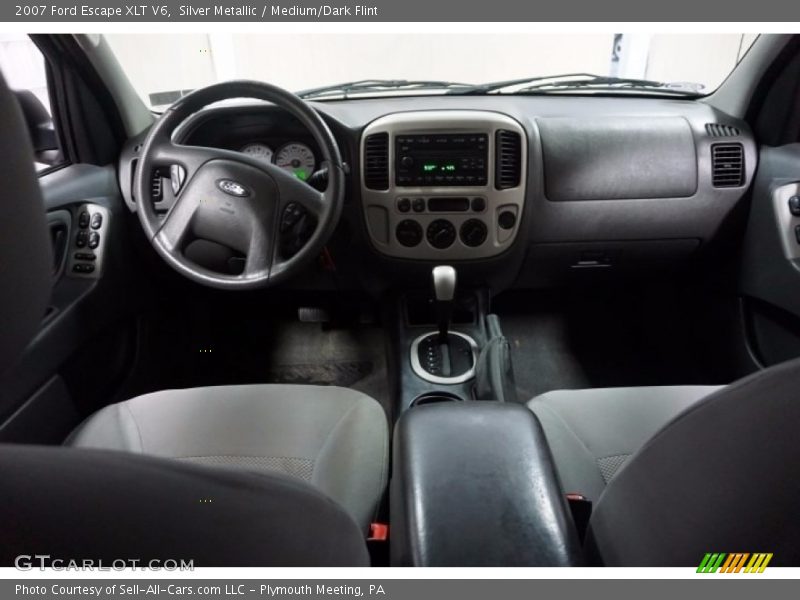 Silver Metallic / Medium/Dark Flint 2007 Ford Escape XLT V6