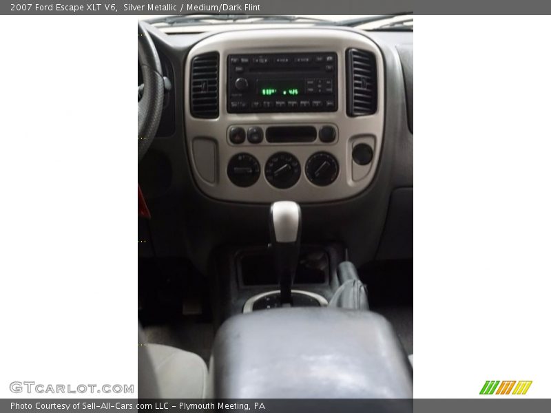 Silver Metallic / Medium/Dark Flint 2007 Ford Escape XLT V6