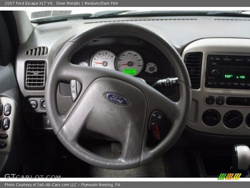 Silver Metallic / Medium/Dark Flint 2007 Ford Escape XLT V6