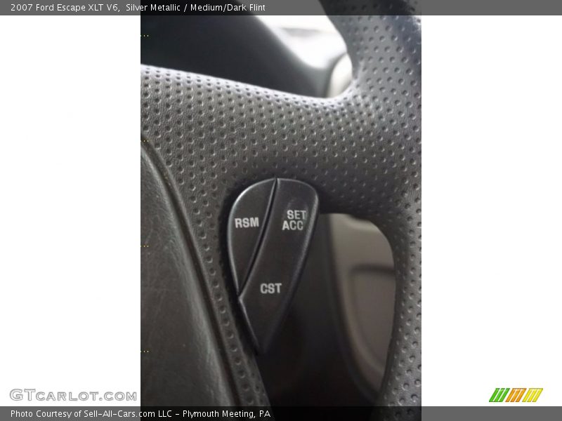Silver Metallic / Medium/Dark Flint 2007 Ford Escape XLT V6