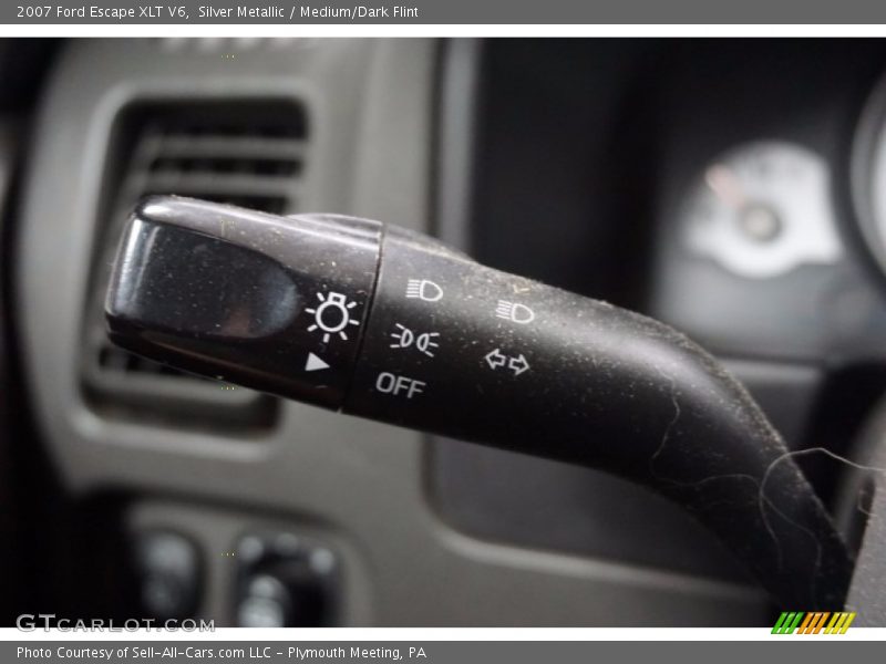 Silver Metallic / Medium/Dark Flint 2007 Ford Escape XLT V6
