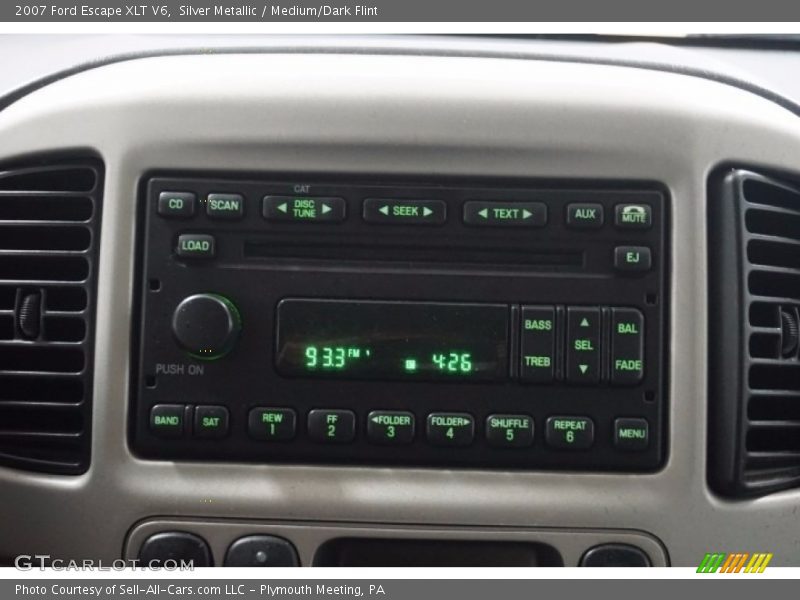 Silver Metallic / Medium/Dark Flint 2007 Ford Escape XLT V6