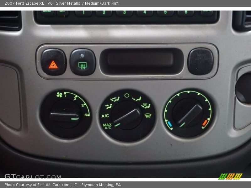 Silver Metallic / Medium/Dark Flint 2007 Ford Escape XLT V6