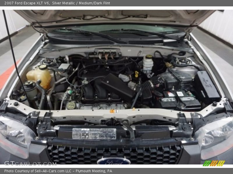 Silver Metallic / Medium/Dark Flint 2007 Ford Escape XLT V6
