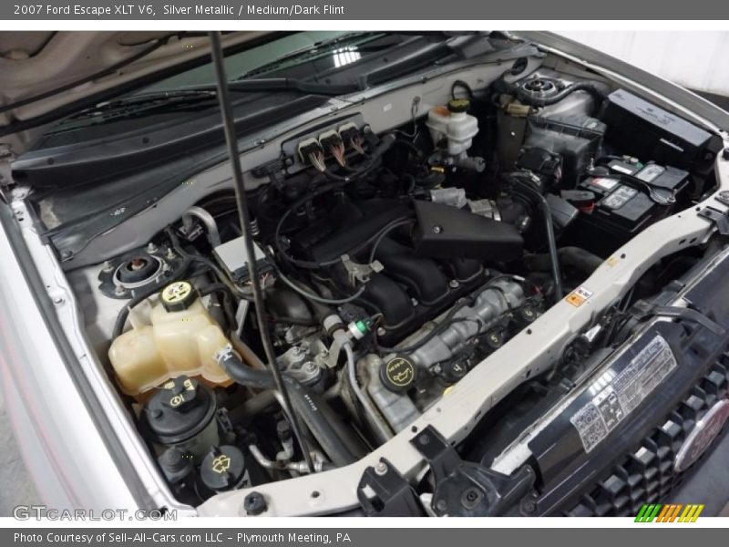 Silver Metallic / Medium/Dark Flint 2007 Ford Escape XLT V6