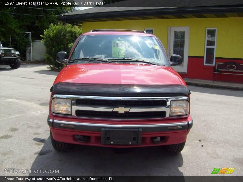 Apple Red / Dark Pewter 1997 Chevrolet Blazer LS 4x4