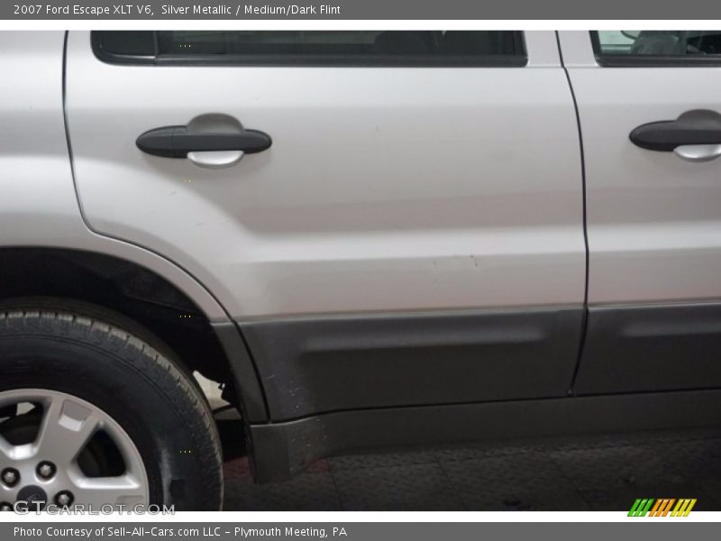 Silver Metallic / Medium/Dark Flint 2007 Ford Escape XLT V6