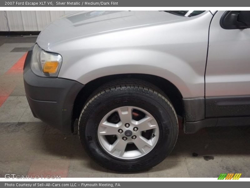 Silver Metallic / Medium/Dark Flint 2007 Ford Escape XLT V6