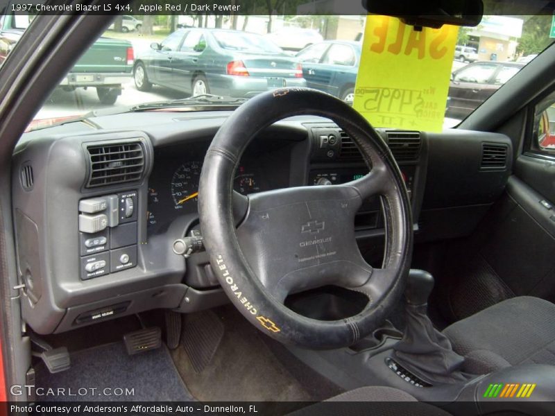 Apple Red / Dark Pewter 1997 Chevrolet Blazer LS 4x4
