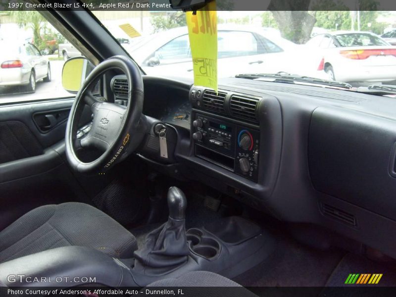 Apple Red / Dark Pewter 1997 Chevrolet Blazer LS 4x4