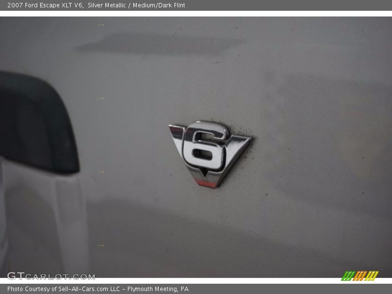 Silver Metallic / Medium/Dark Flint 2007 Ford Escape XLT V6