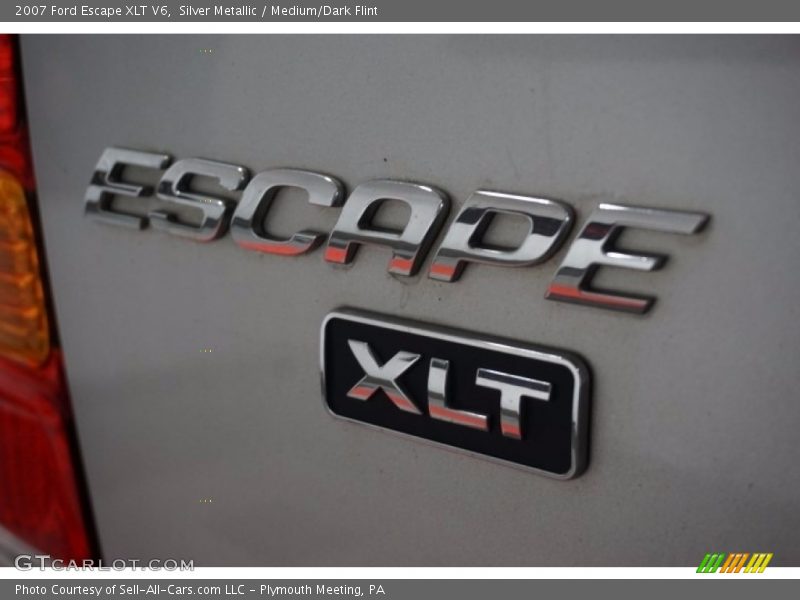 Silver Metallic / Medium/Dark Flint 2007 Ford Escape XLT V6