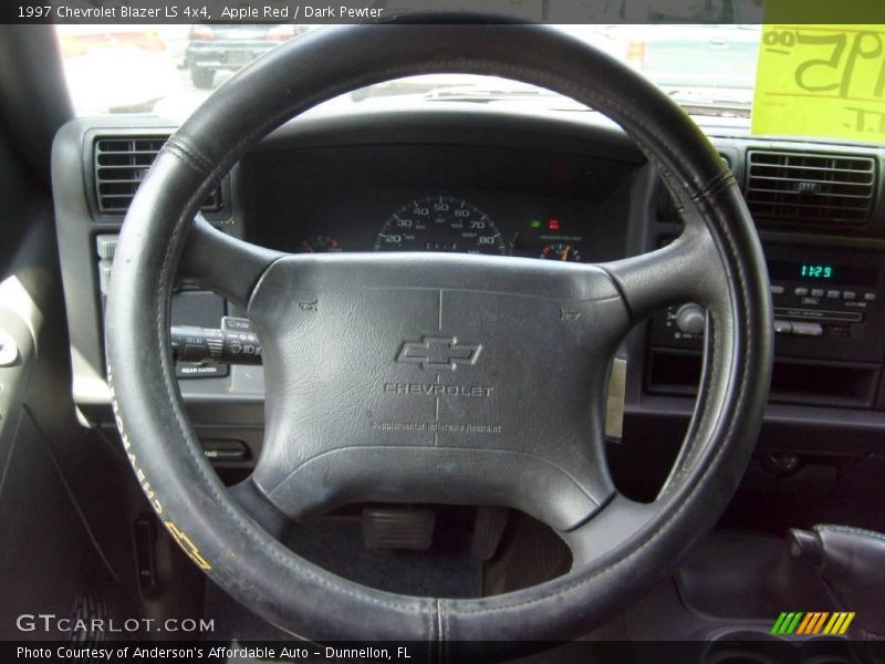 Apple Red / Dark Pewter 1997 Chevrolet Blazer LS 4x4