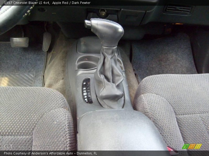 Apple Red / Dark Pewter 1997 Chevrolet Blazer LS 4x4