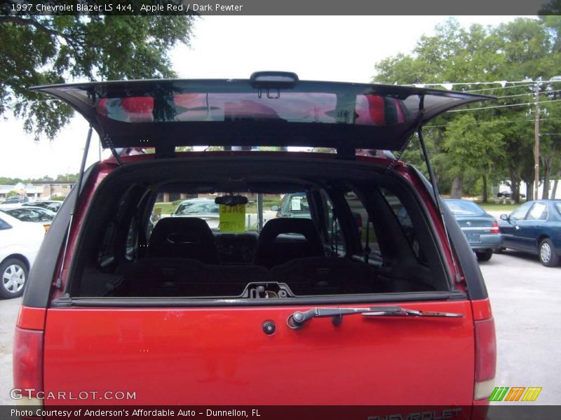 Apple Red / Dark Pewter 1997 Chevrolet Blazer LS 4x4